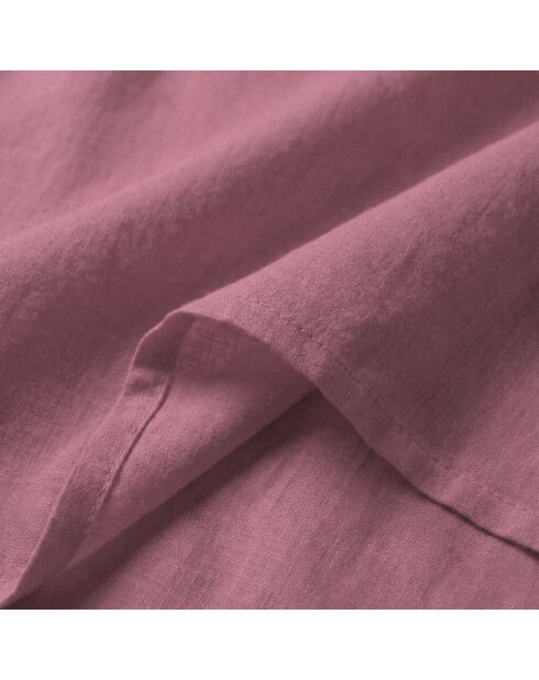 Drap en coton Basic magenta