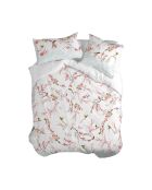 Housse de couette en coton Sakura multicolore