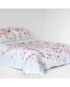 Housse de couette en coton Sakura multicolore