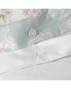 Housse de couette en coton Sakura multicolore