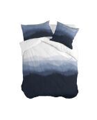 Housse de couette en coton Nightfall bleu marine