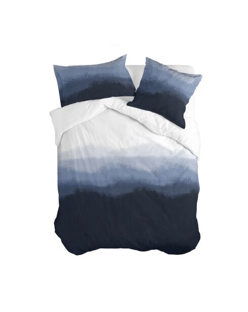 Housse de couette en coton Nightfall bleu marine