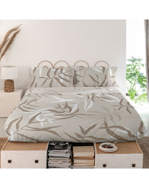 Drap en coton Maple (Lit 150/160) multicolore - 240x270 cm