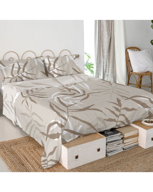 Drap en coton Maple (Lit 150/160) multicolore - 240x270 cm