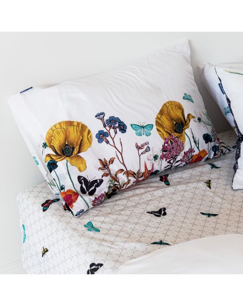 Housse de couette en coton Birds of paradise multicolore