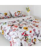 Housse de couette en coton Birds of paradise multicolore