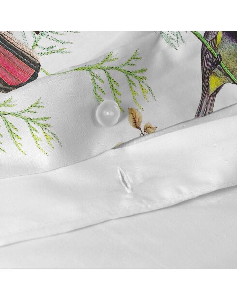 Housse de couette en coton Birds of paradise multicolore