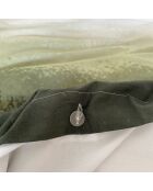 Housse de couette en coton Nightfall olive verte