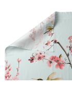 Drap en coton Chinoiserie multicolore