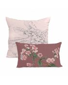 Kussenhoes Blooming veelkleurig katoen - 50x50 + 50x30 cm