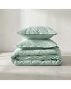Housse de couette en coton Basic menthe