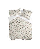 Housse de couette en coton Tinny bloom multicolore