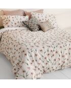 Housse de couette en coton Tinny bloom multicolore