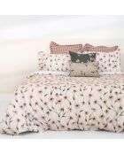 Housse de couette en coton Tinny bloom multicolore