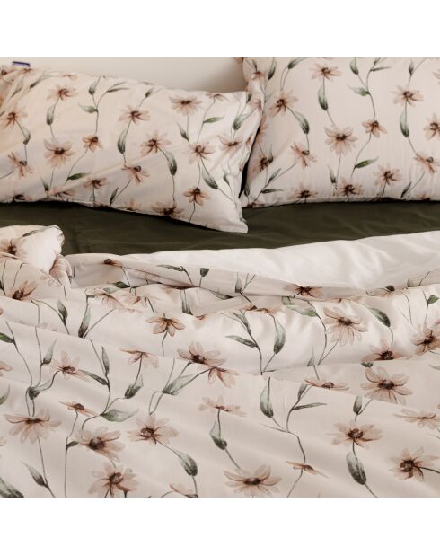 Housse de couette en coton Tinny bloom multicolore
