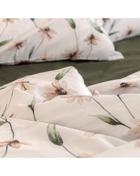 Housse de couette en coton Tinny bloom multicolore