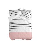 Housse de couette en coton Blush  multicolore