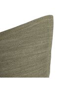 Housse de coussin décoratif Twill olive verte - 50x50 cm