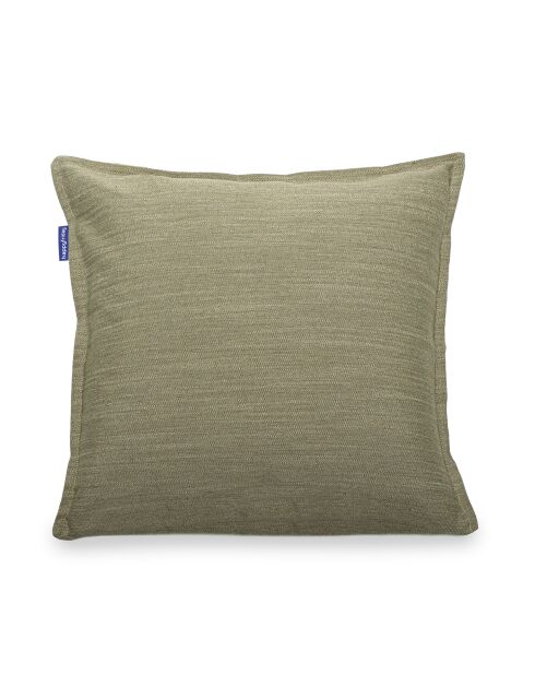Housse de coussin décoratif Twill olive verte - 50x50 cm