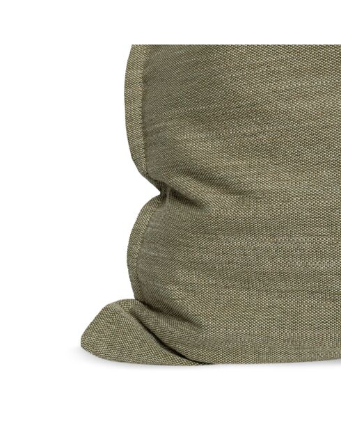 Housse de coussin décoratif Twill olive verte - 50x50 cm