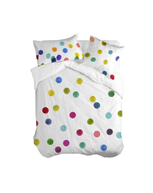 Housse de couette en coton Confetti multicolore