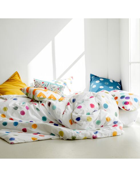 Housse de couette en coton Confetti multicolore