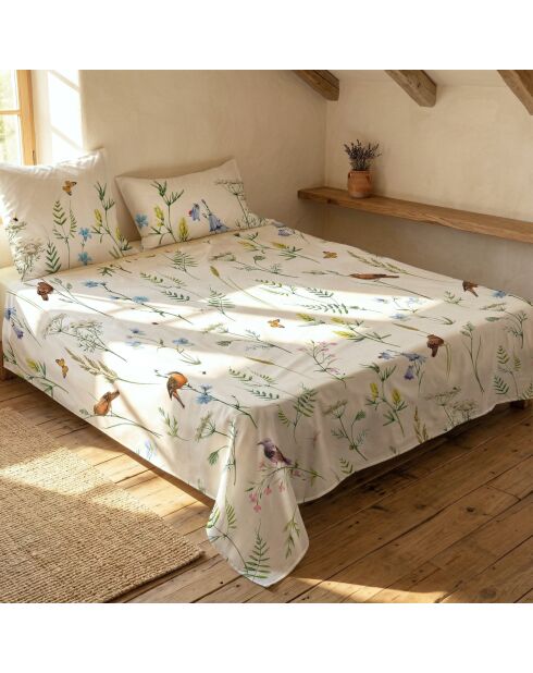 Drap en coton Manarola multicolore