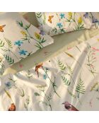 Drap en coton Manarola multicolore