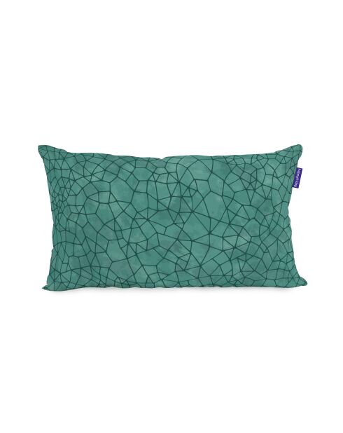 Kussenhoes veelkleurig ebbenhout katoen - 50x50 + 50x30 cm