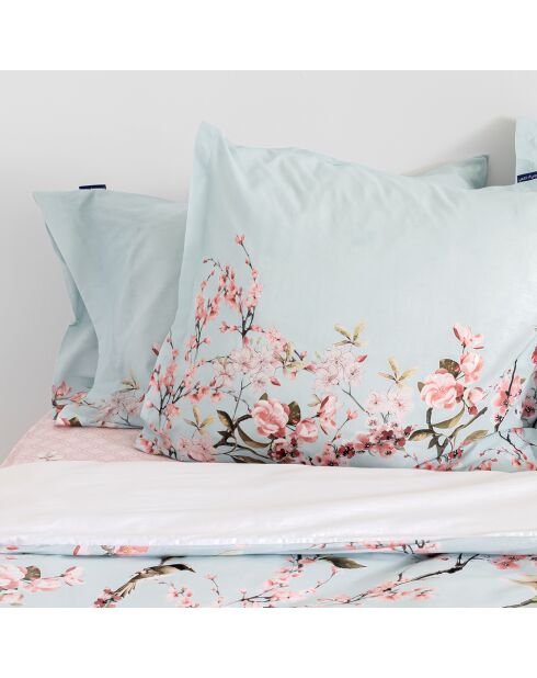2 federe in cotone Chinoiserie multicolore - 50x75 cm