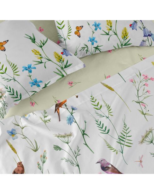 Lenzuolo con angoli in cotone Manarola (Bed 90) multicolore - 90x200x32 cm