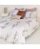 Housse de couette en coton Wild flower multicolore