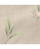 Spannbetttuch aus Baumwolle mit sommerlichem Blumenmuster (Bett 90), mehrfarbig, 90 x 200 x 32 cm