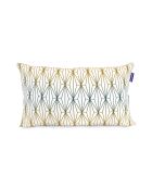 Housse de coussin en coton Foliage mint multicolore - 50x50 + 50x30 cm