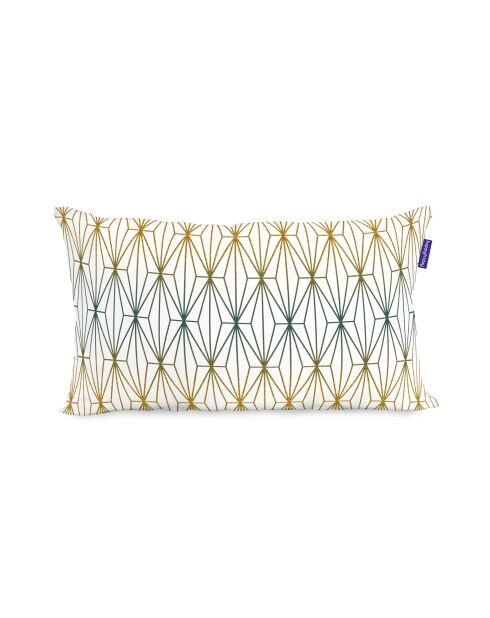Housse de coussin en coton Foliage mint multicolore - 50x50 + 50x30 cm