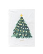 2 Torchons en coton Sapin multicolores - 70x50 cm