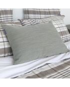 Housse de coussin décoratif Twill bleu clair - 60x40 cm