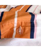 Housse de couette en coton Joyful lines multicolore