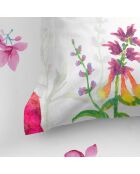 Sábana bajera ajustable Cassia de algodón multicolor