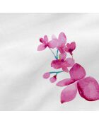 Sábana bajera ajustable Cassia de algodón multicolor