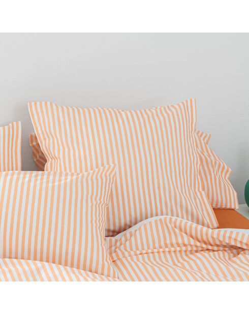 Federa in cotone Peach Layering - 60x60 cm