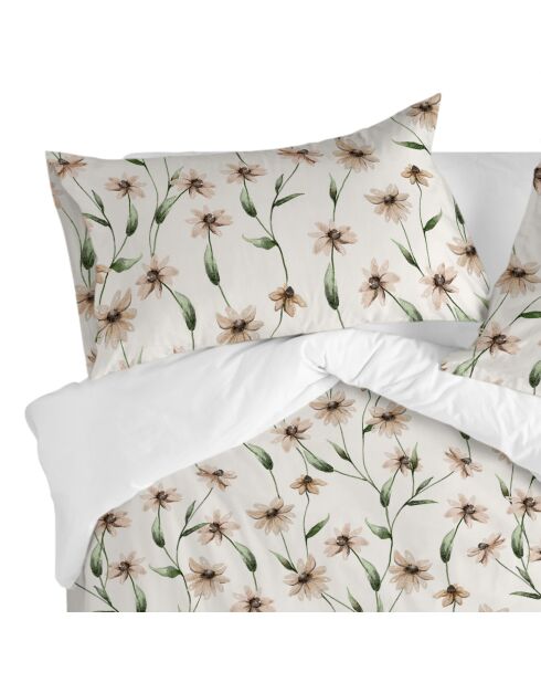Tinny bloom veelkleurig katoenen kussensloop - 60x60 cm