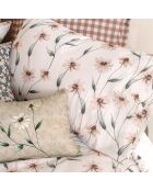 Tinny bloom veelkleurig katoenen kussensloop - 60x60 cm