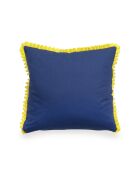 Joyful lines meerkleurige decoratieve kussenhoes van katoen - 50x50 cm