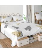 Drap en coton Foliage multicolore