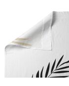 Drap en coton Foliage multicolore