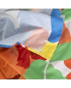 Drap en coton Bloom play multicolore