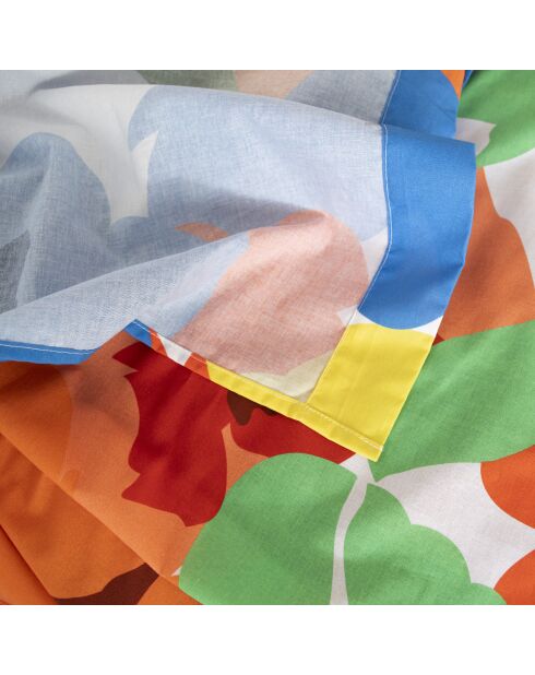 Drap en coton Bloom play multicolore