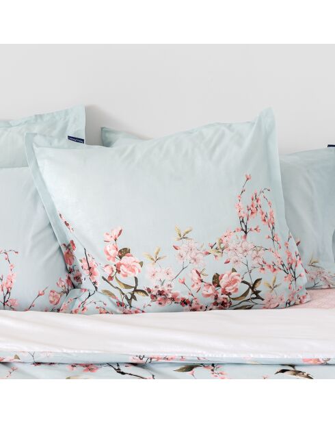 Taie d'oreiller en coton Chinoiserie multicolore - 60x60 cm