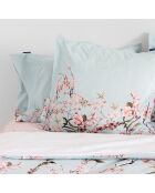 Taie d'oreiller en coton Chinoiserie multicolore - 60x60 cm